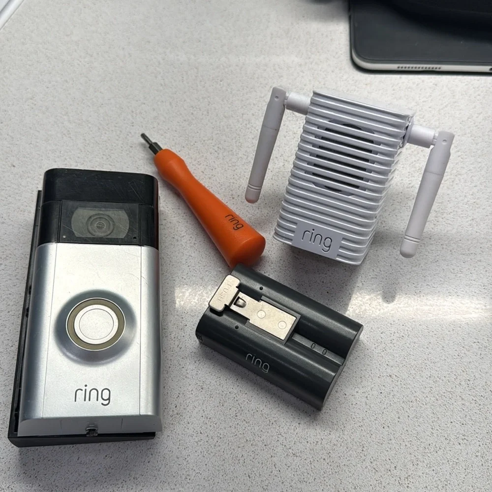 Ring video doorbell with chime